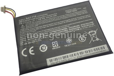 Battery for Acer Iconia Tab B1-A71 TabLE