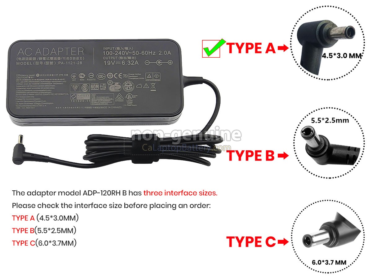 Adapter do Asus ADP-120RH b