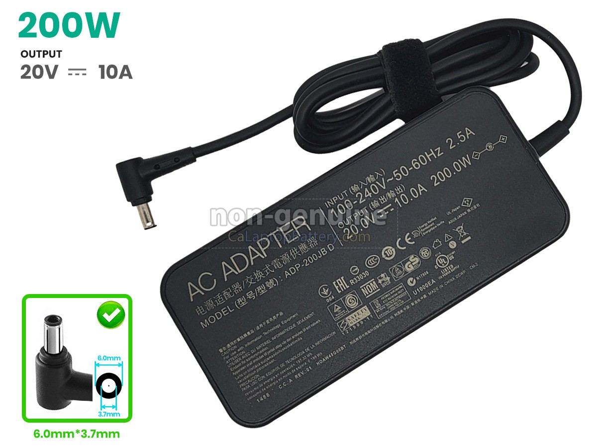 Adapter do Asus 200W 20V 10A 6.0*3.7MM
