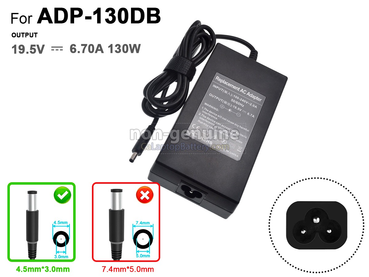 Adapter do Dell 130W 19.5V-6.7A 4.5*3.0mm