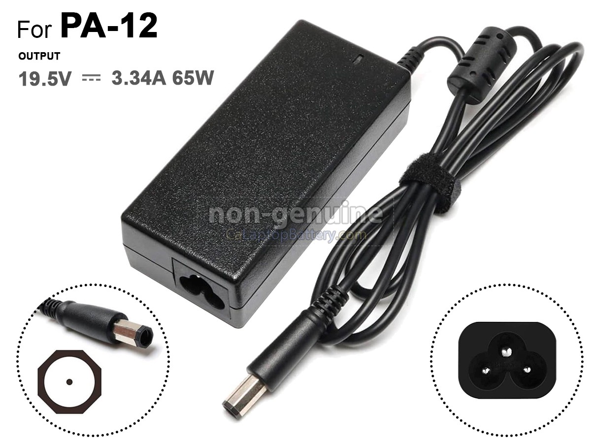 Adapter do Dell 19.5V-3.34A 65W 7.4*5.0mm 100-240V~1.5A 50/60Hz