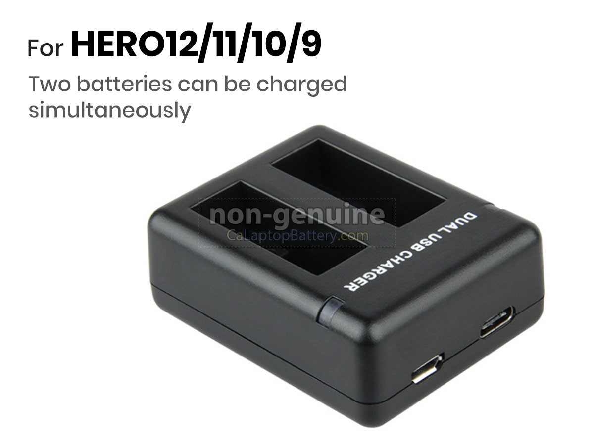 Adapter do GoPro Hero 12/11/10/9 dual charger