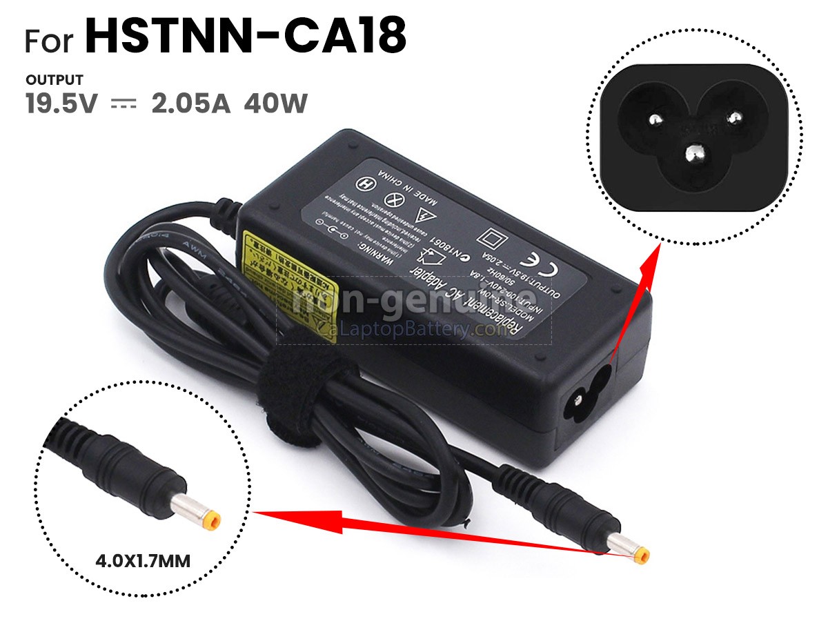 Adapter do HP 40W 19.5V-2.05A Yellow