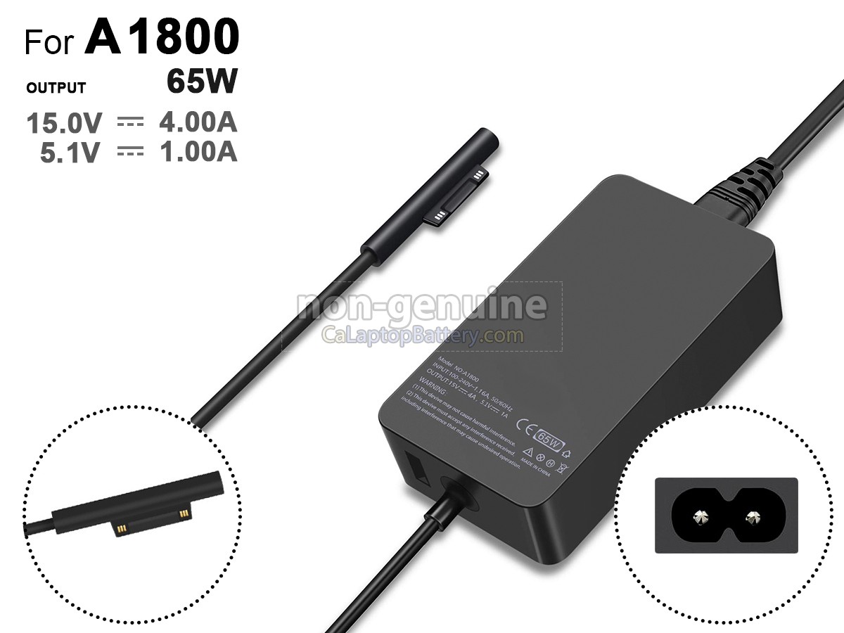 Adapter do Microsoft 65W 15V 4A