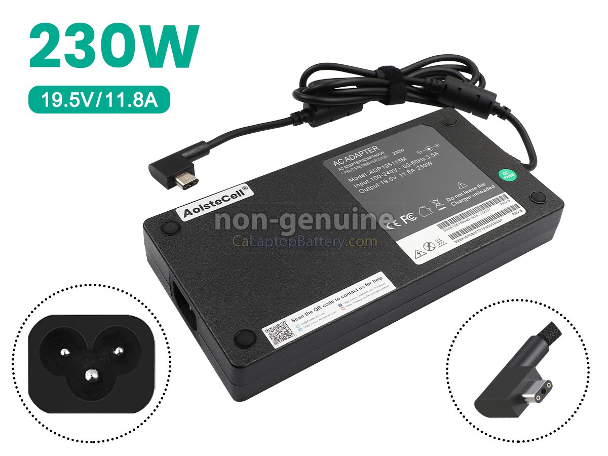 Adapter do Razer 230W 19.5V 11.8A 3pin