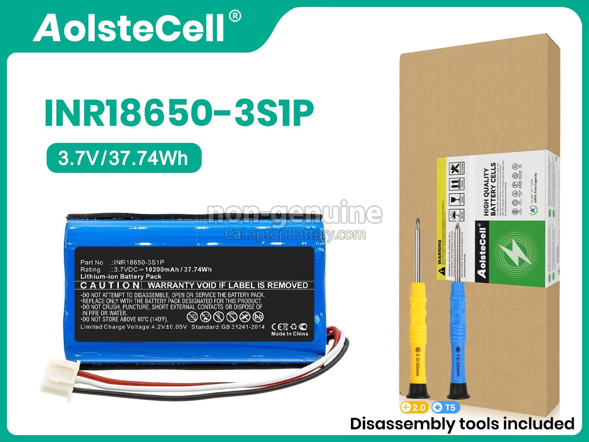 replacement Altec INR18650-3S1P battery