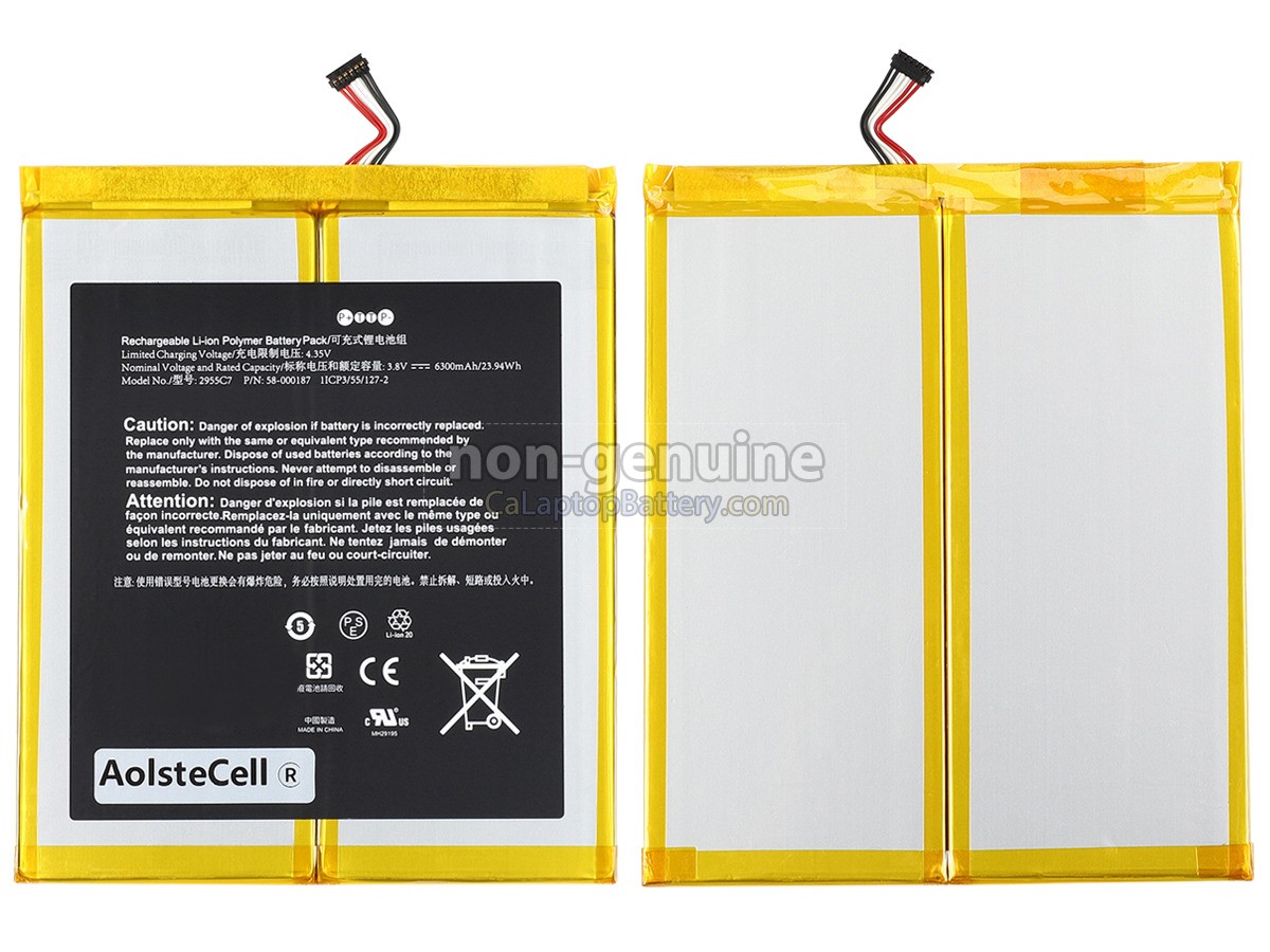 replacement Amazon 58-000377 battery