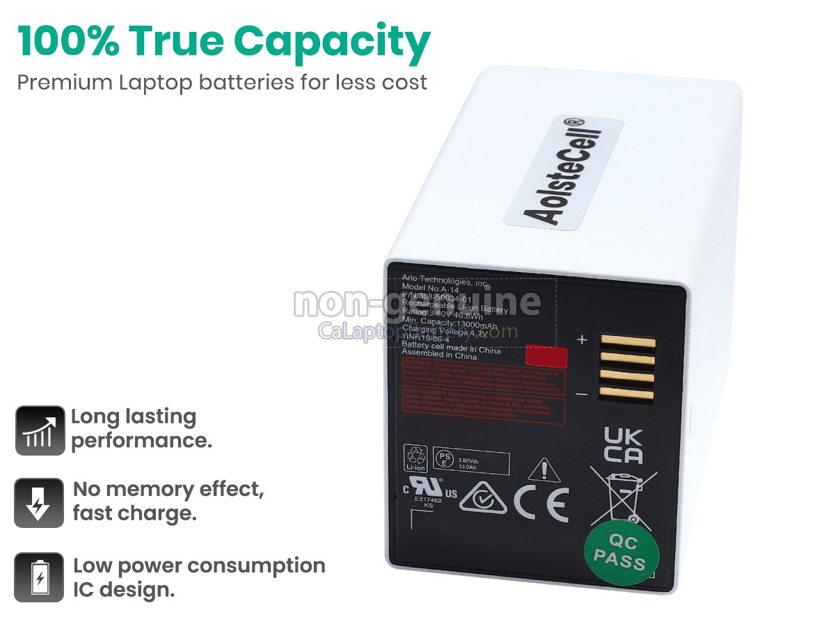 replacement Arlo Pro 3 Floodlight battery