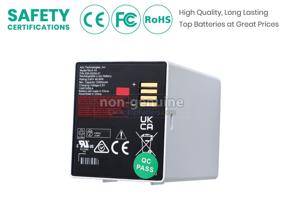 replacement Arlo Pro 3 Floodlight battery