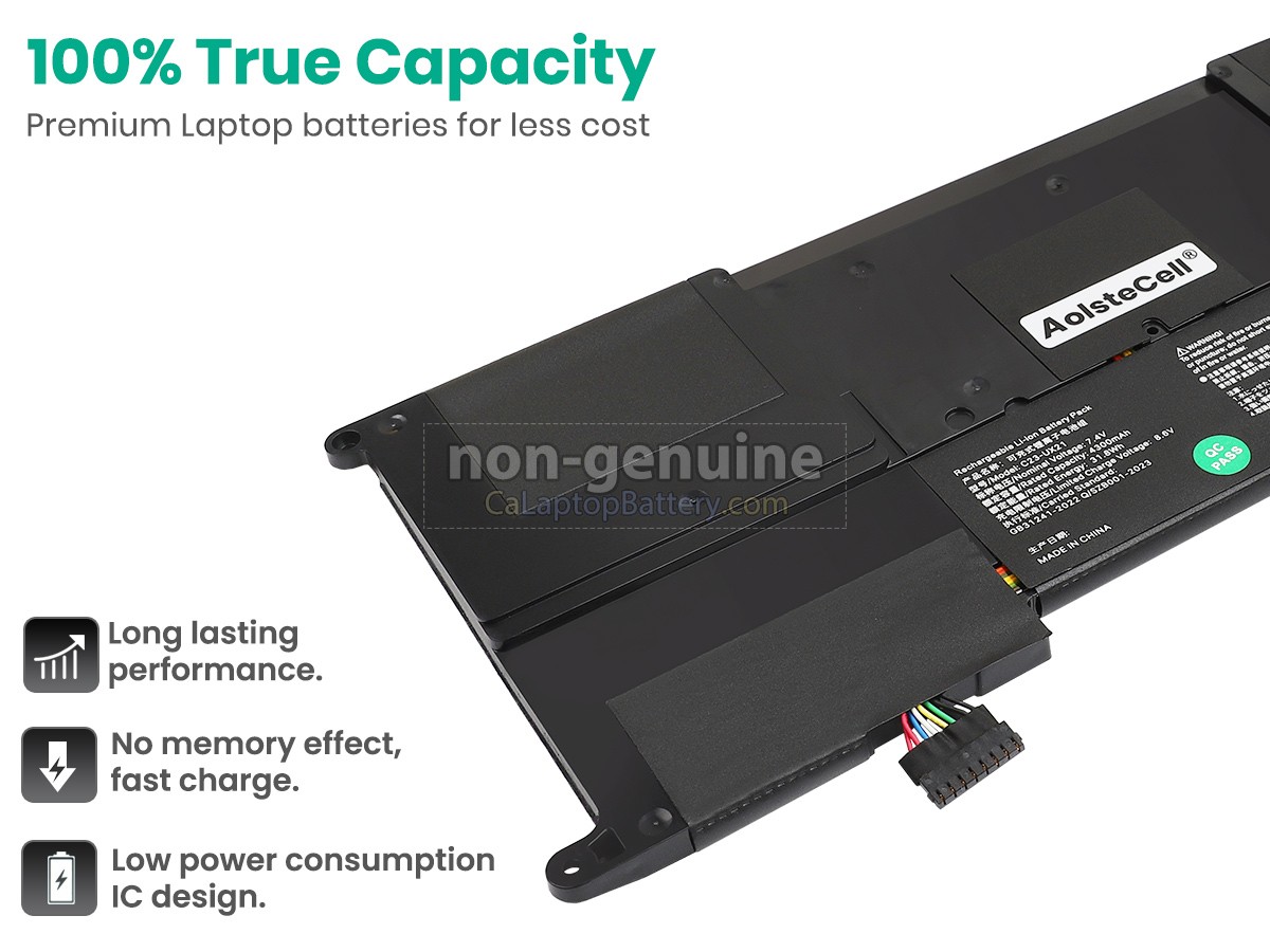 replacement Asus Zenbook UX21E-KX011V battery