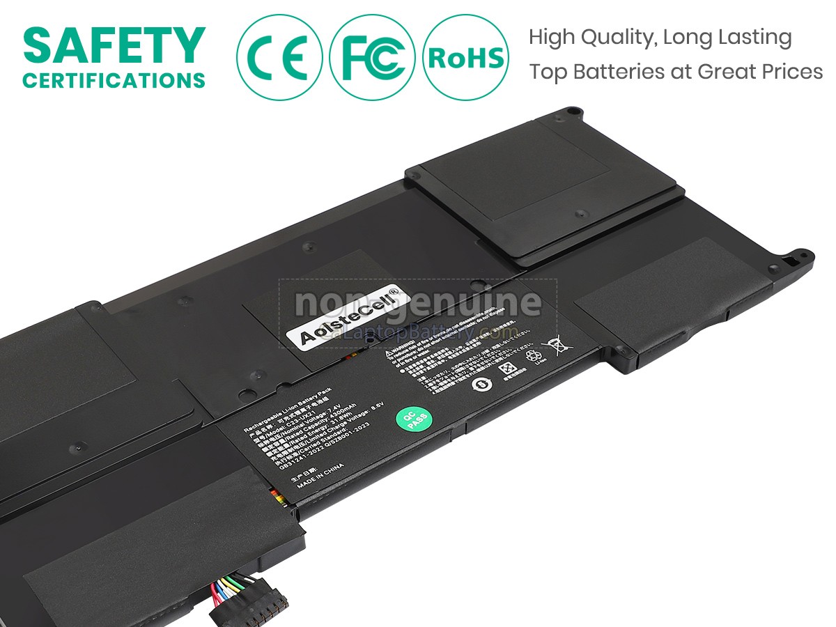 replacement Asus Zenbook UX21E-KX011V battery