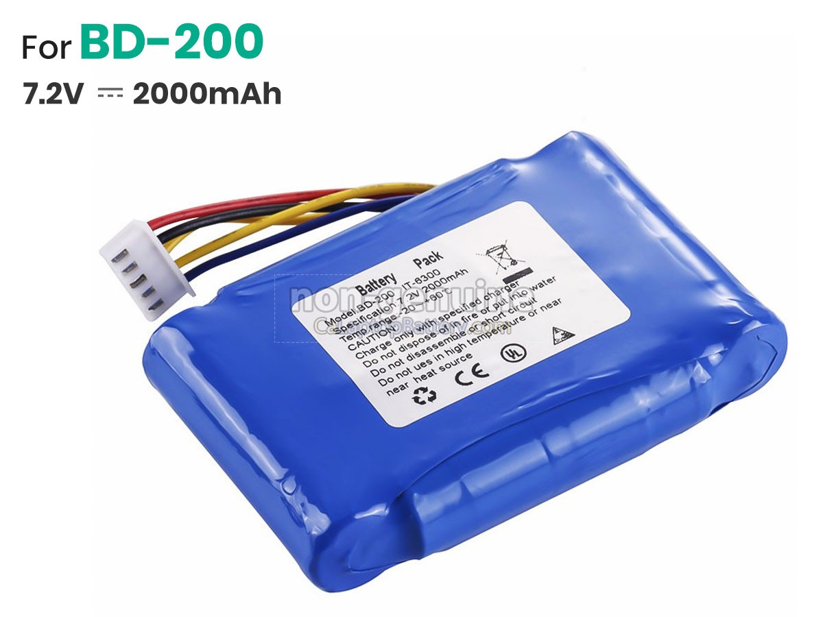 replacement BD TRIBRER MDR-100 battery