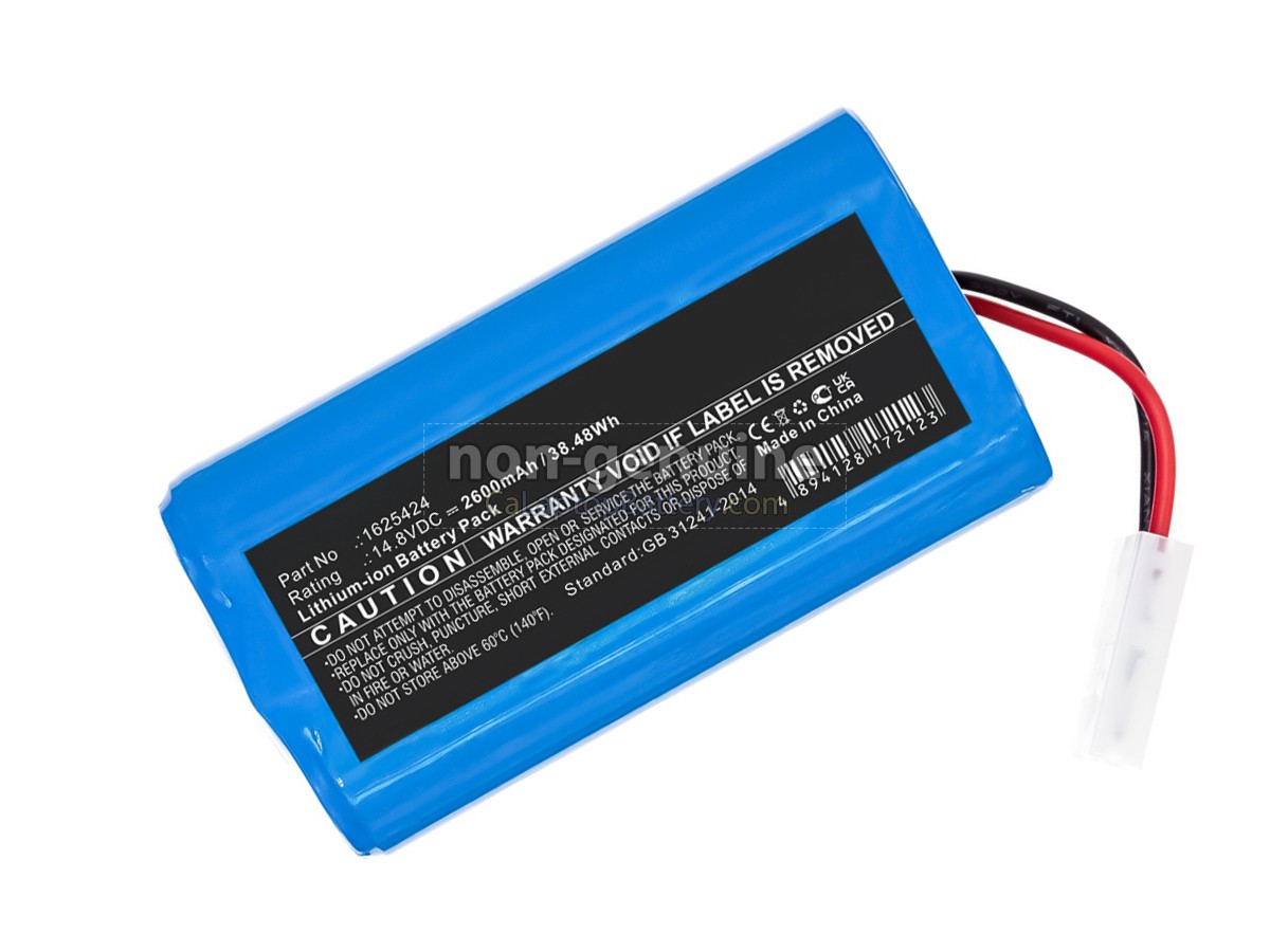 replacement Bissell 1625424 battery