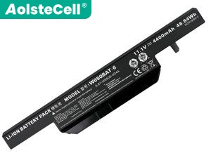 Battery for Clevo 6-87-W650S-4D7A4