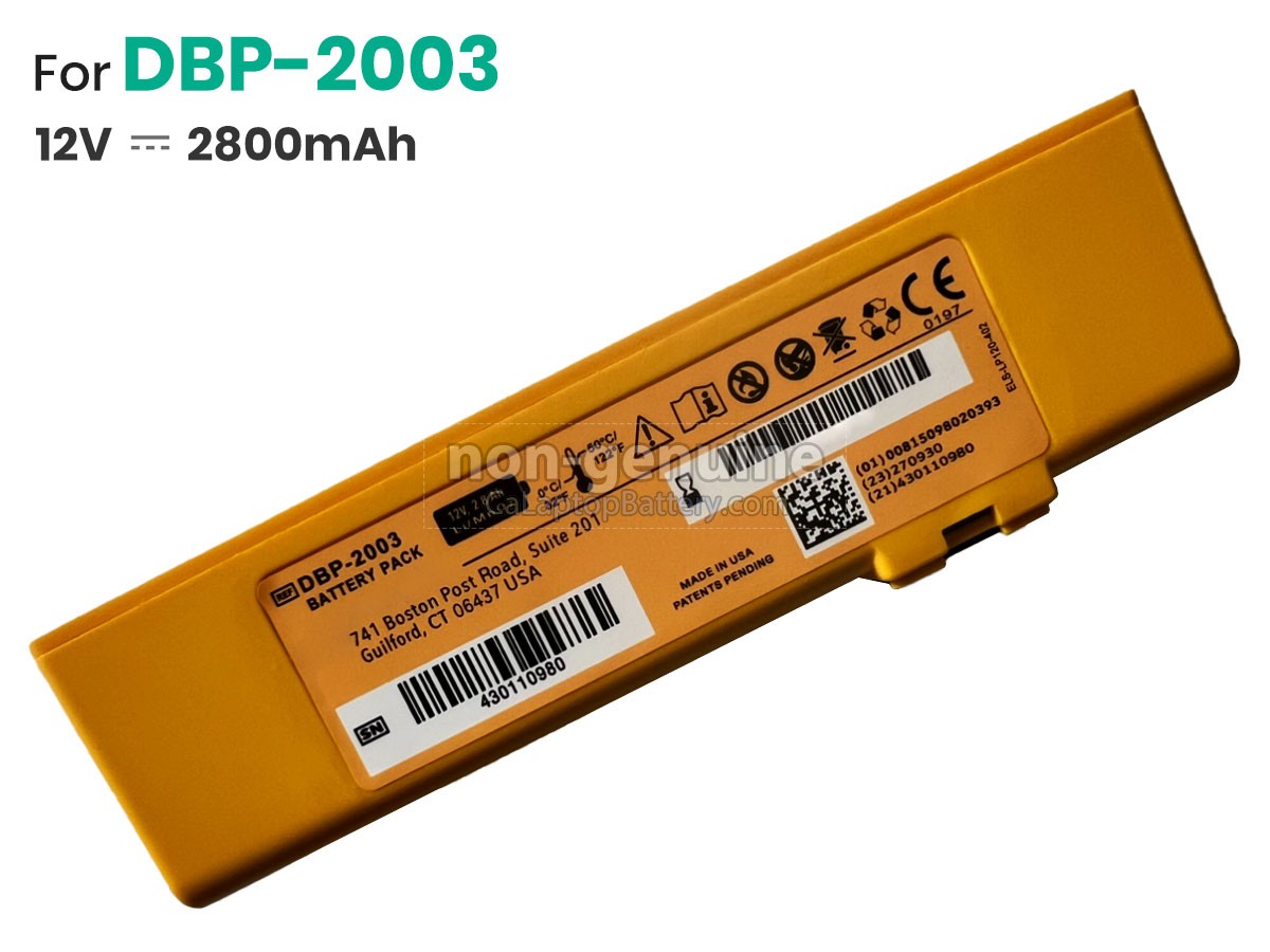 replacement Defibtech DCF-2003 battery