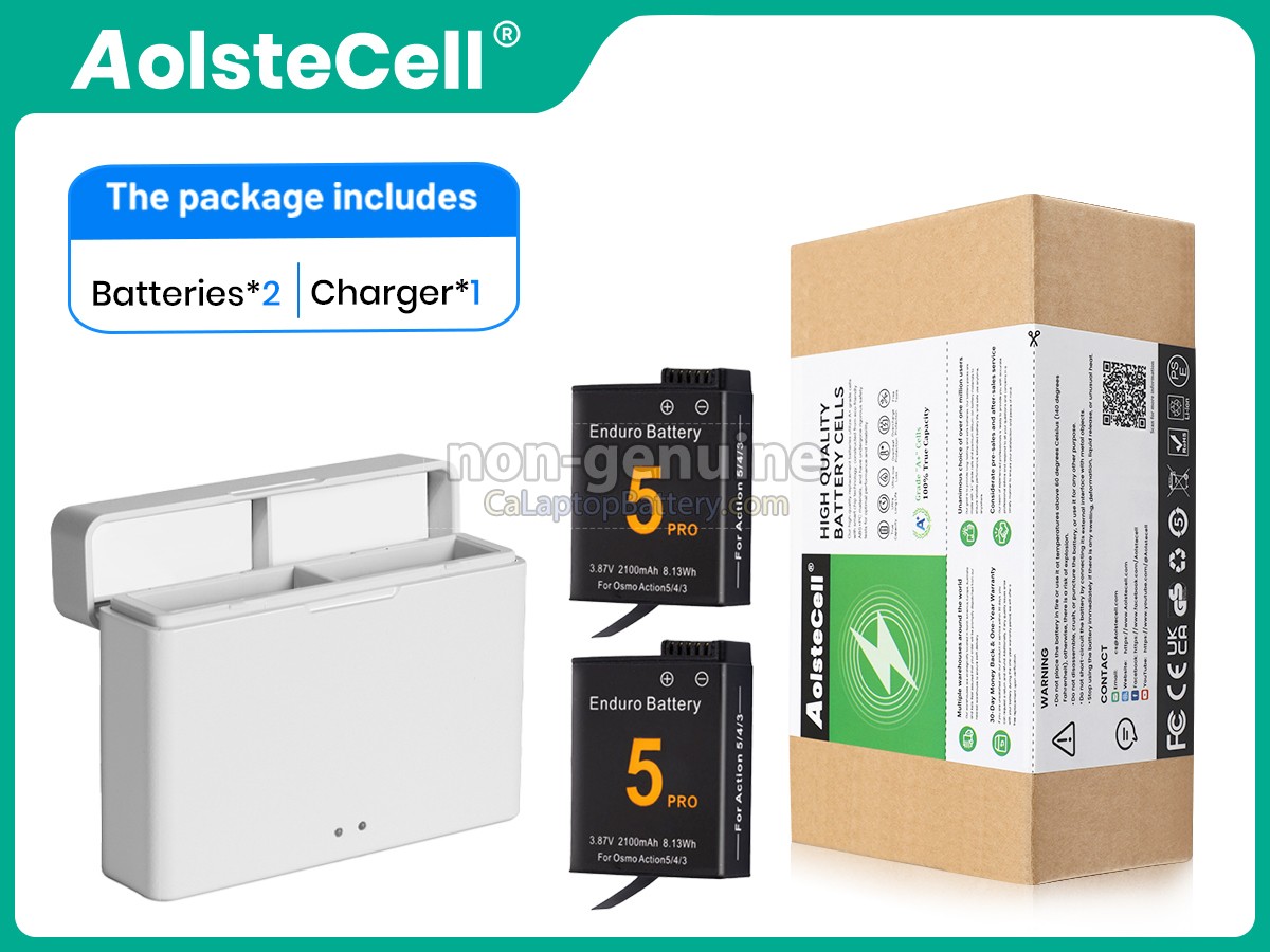 replacement DJI Osmo Action4 battery