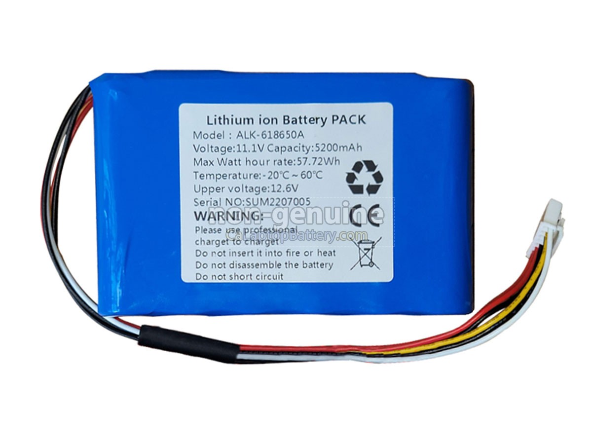 replacement Eloik ALK-618650A battery