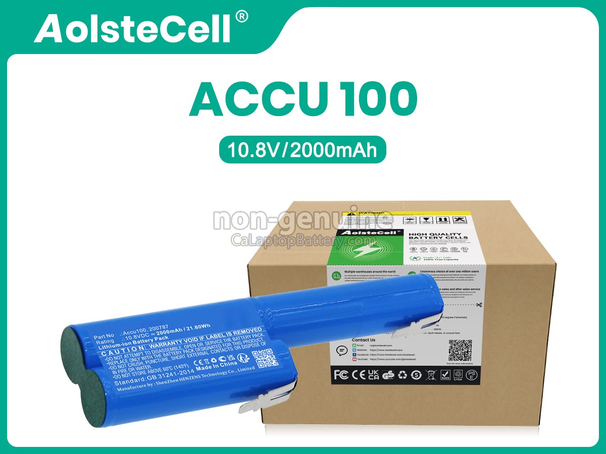 replacement Gardena Accu 100 Strauchschere battery