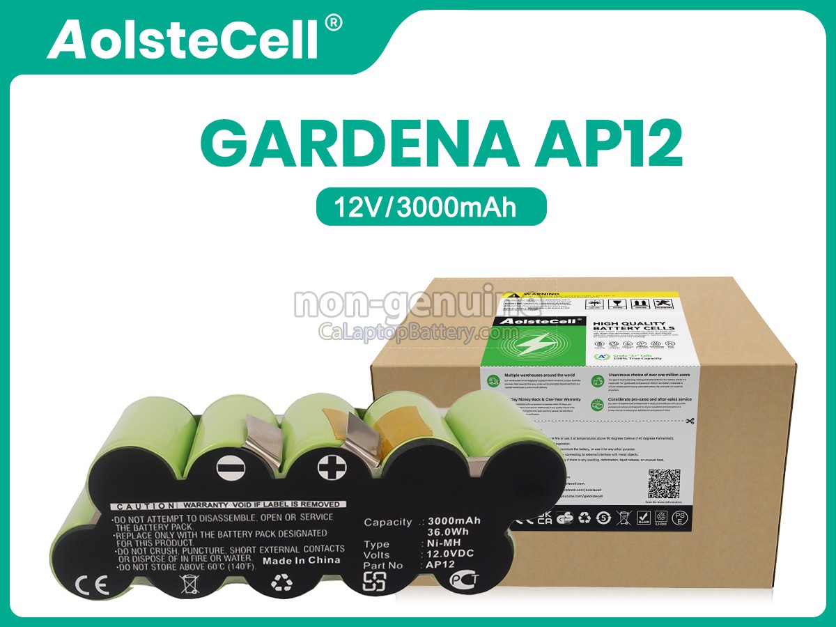 replacement Gardena AP12 battery