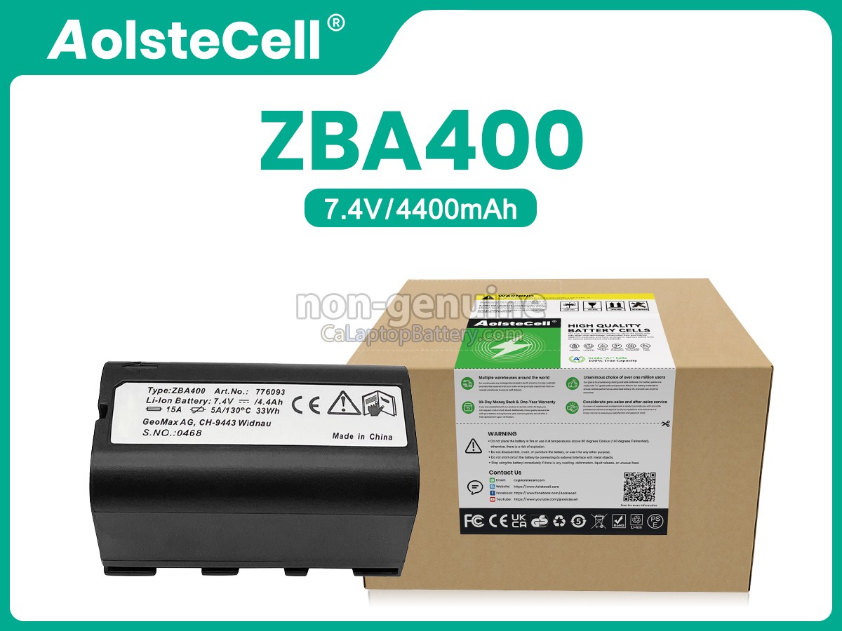 replacement Geomax ZT80 battery