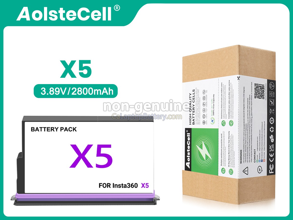 replacement Insta360 JH-X5 battery