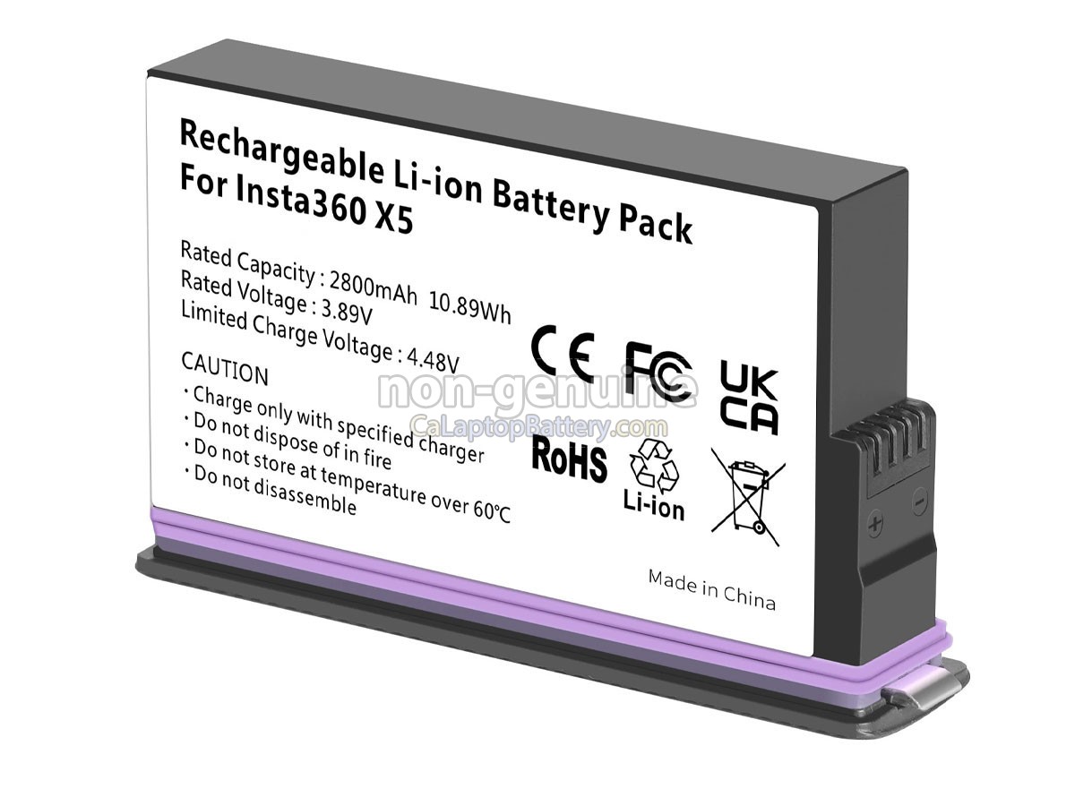 replacement Insta360 JH-X5 battery