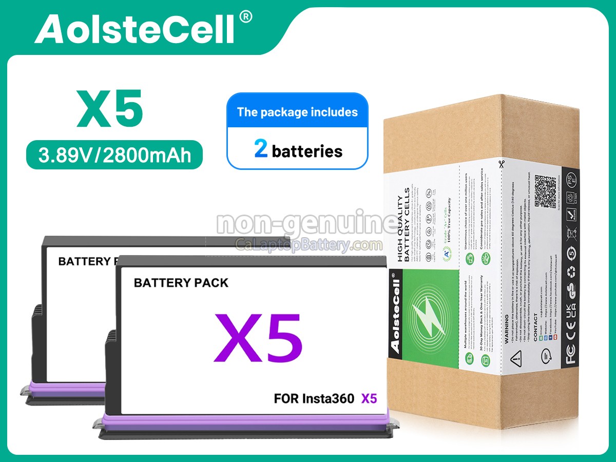 replacement Insta360 JH-X5 battery