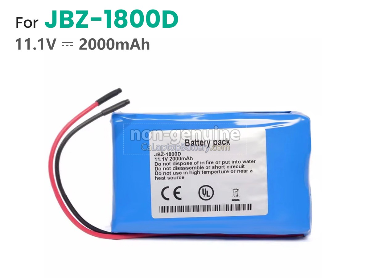 replacement JYM JZB-1800D battery