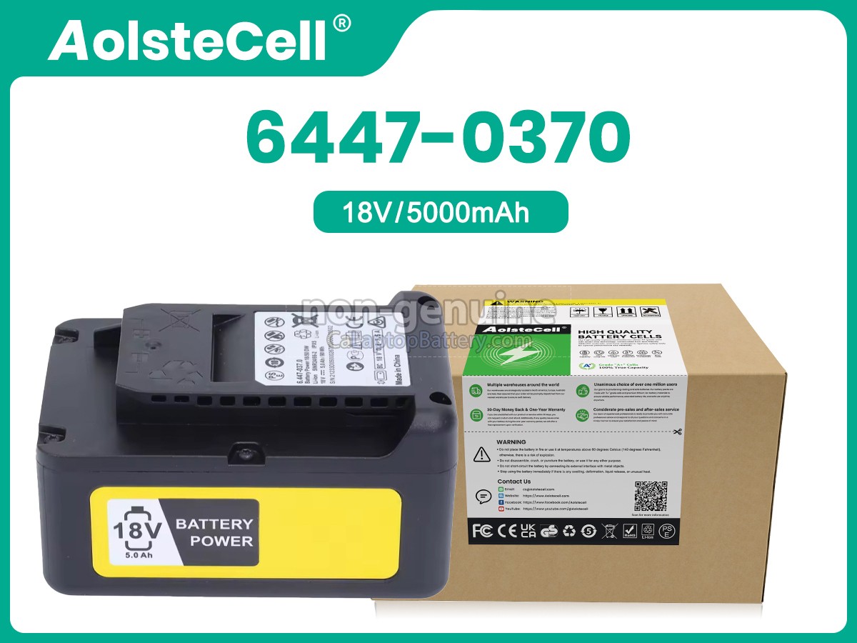 replacement Karcher 1.198-300.0 battery