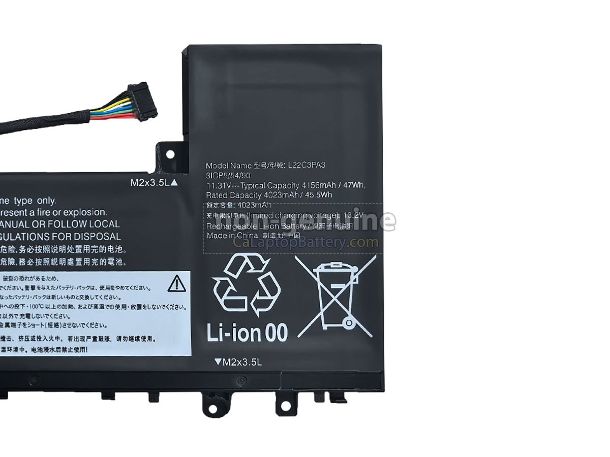 replacement Lenovo 5B11K39362 battery