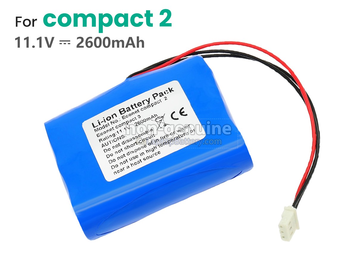 replacement Medical Econet compact 3 battery