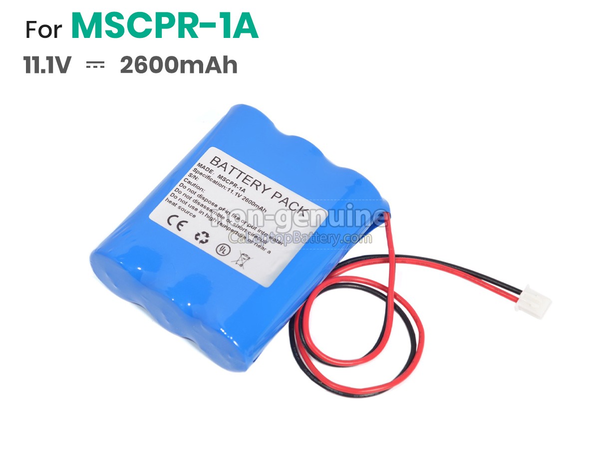 replacement Medsonic MSCPR-1A battery