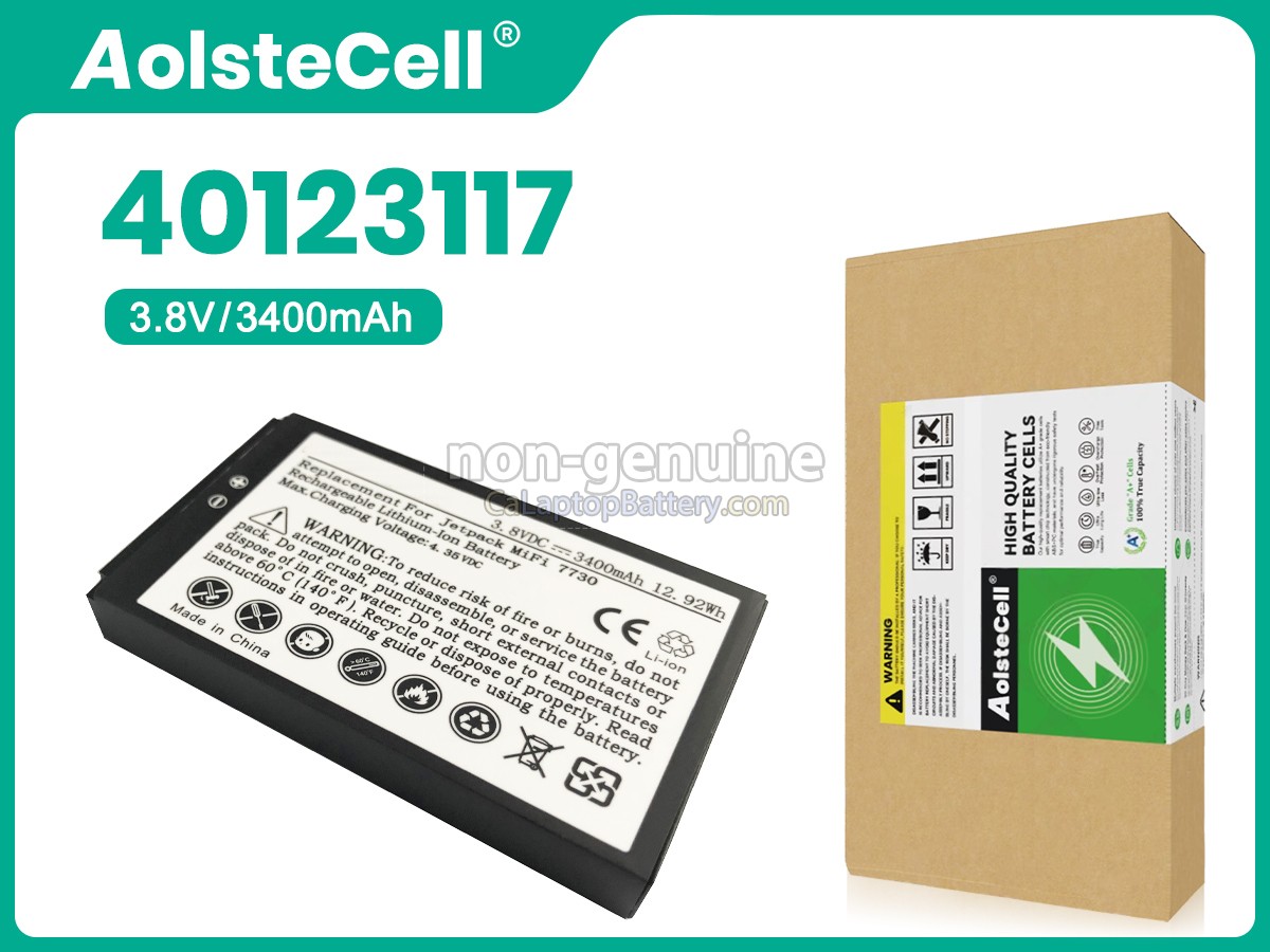 replacement Novatel Jetpack MiFi 7730L battery
