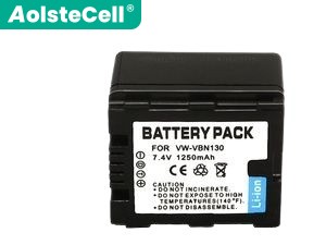 Battery for Panasonic VW-VBN130-K