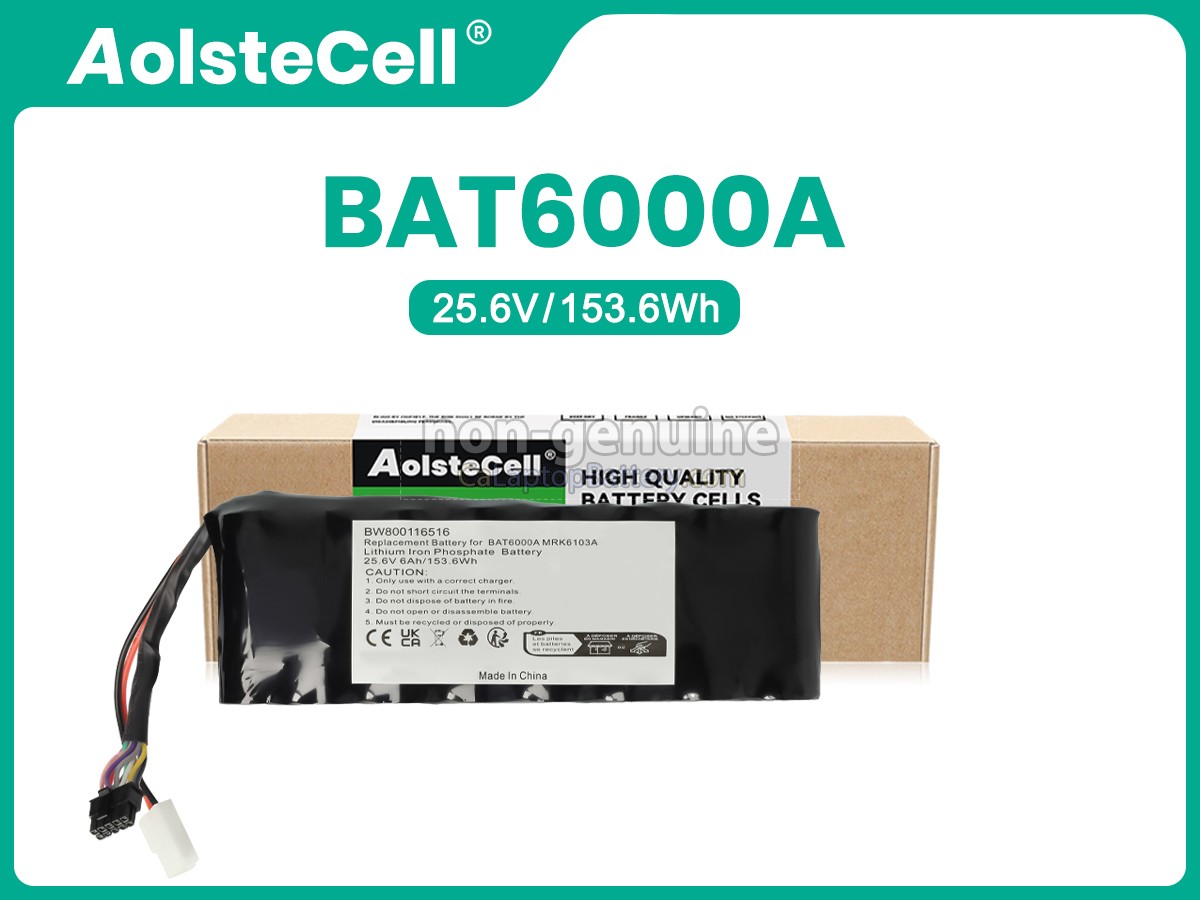 replacement Robomow BAT6000A battery