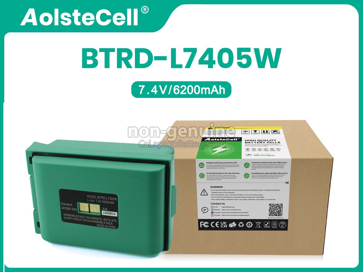 replacement Ruide BTRD-L7405W battery