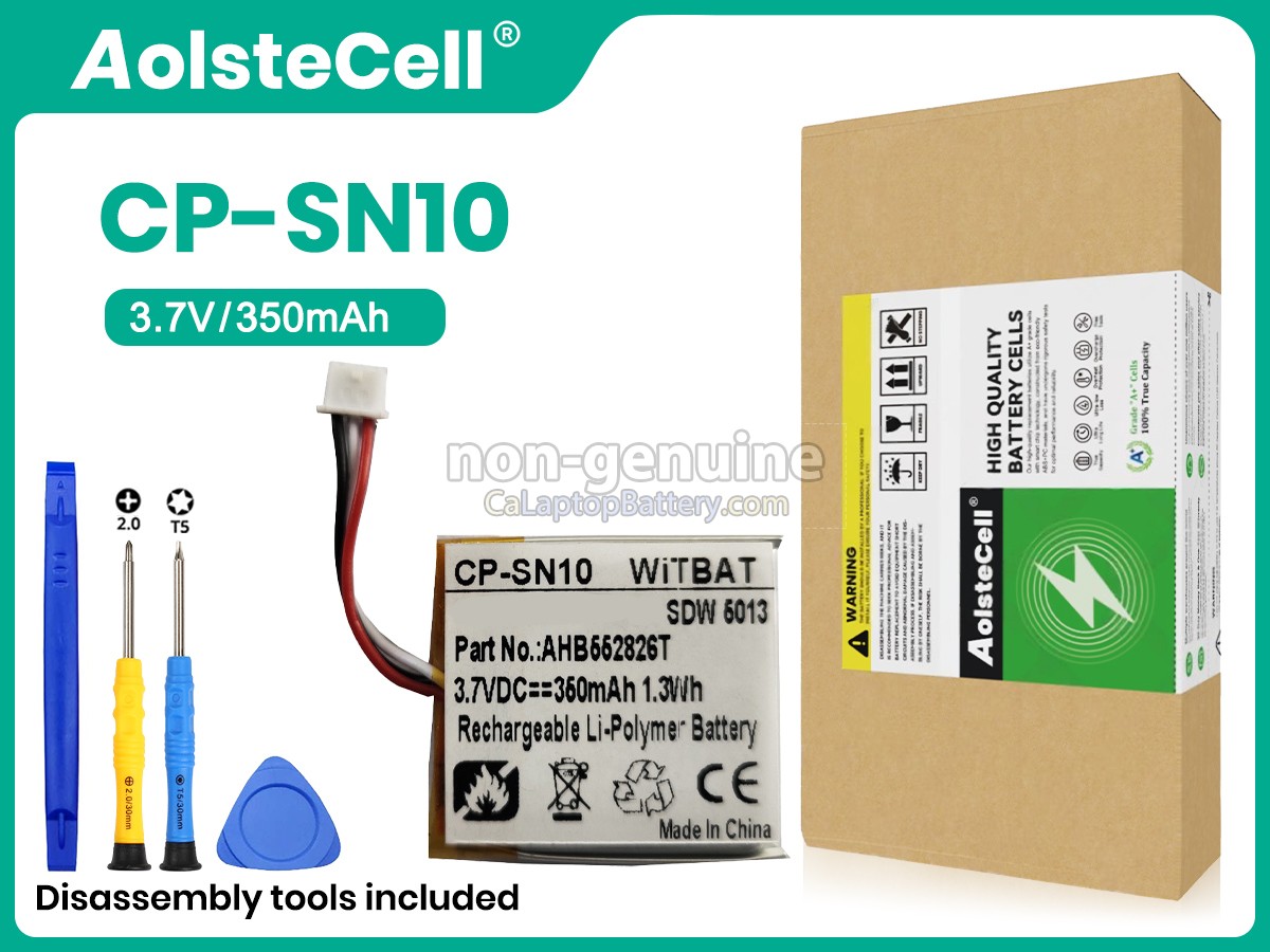 replacement Sennheiser CP-SN10 battery