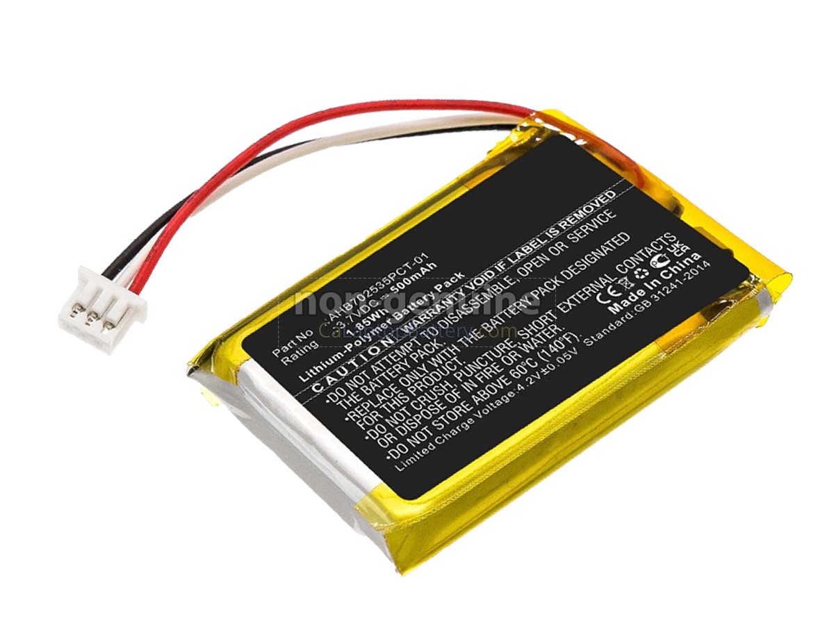 replacement Sennheiser M3AEBT battery