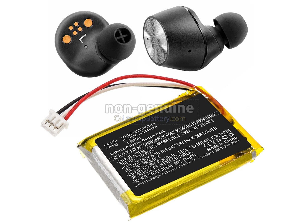 replacement Sennheiser M3AEBT battery