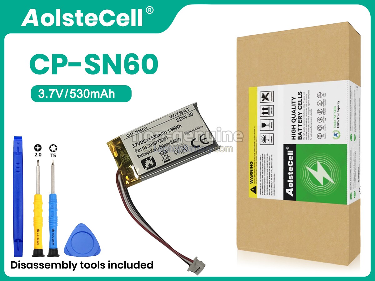 replacement Sennheiser SDW 5034 battery