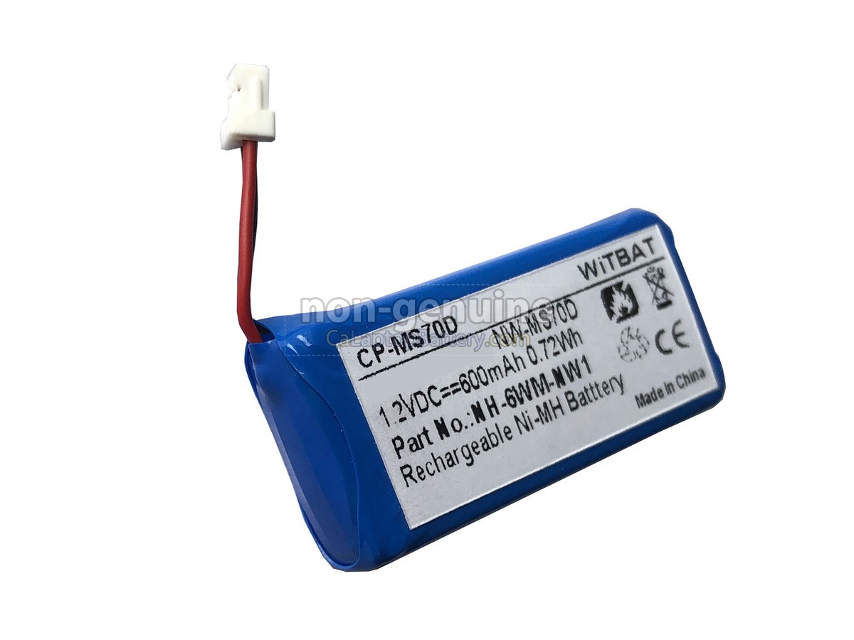 replacement Sony NW-MS70D battery