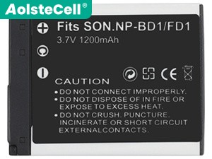 Battery for Sony DSC-T70/S