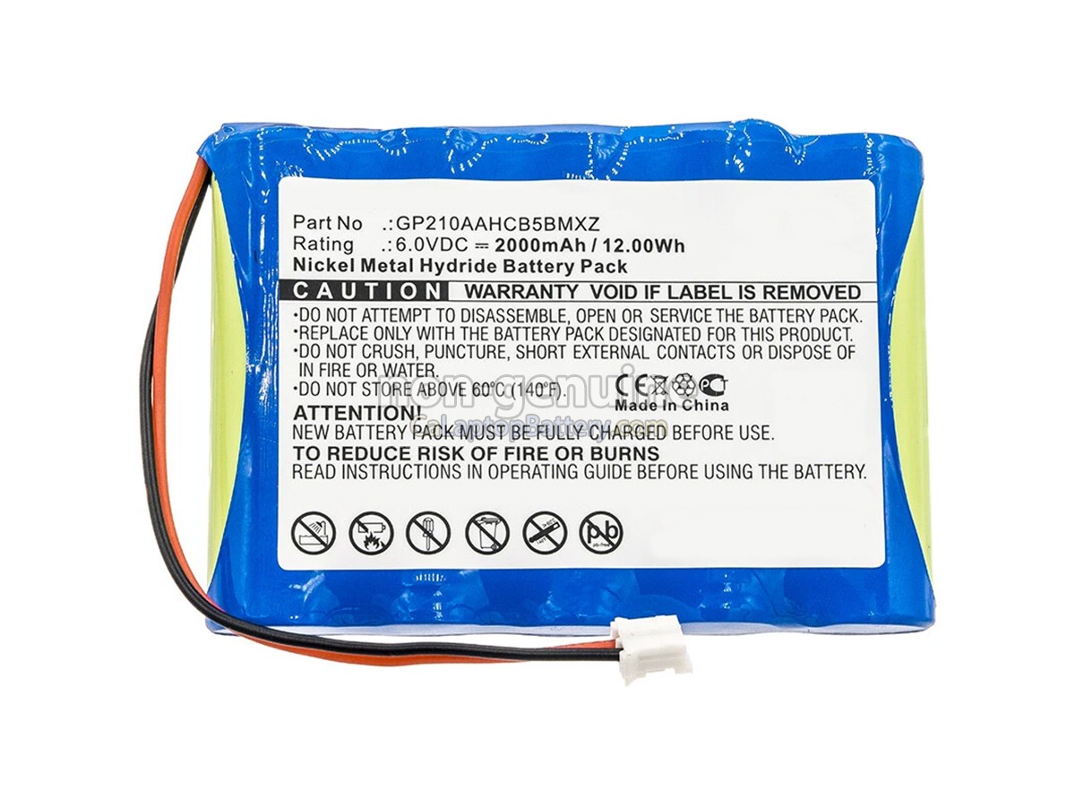 replacement VDW Silver GP210AAHCB5BMXZ battery