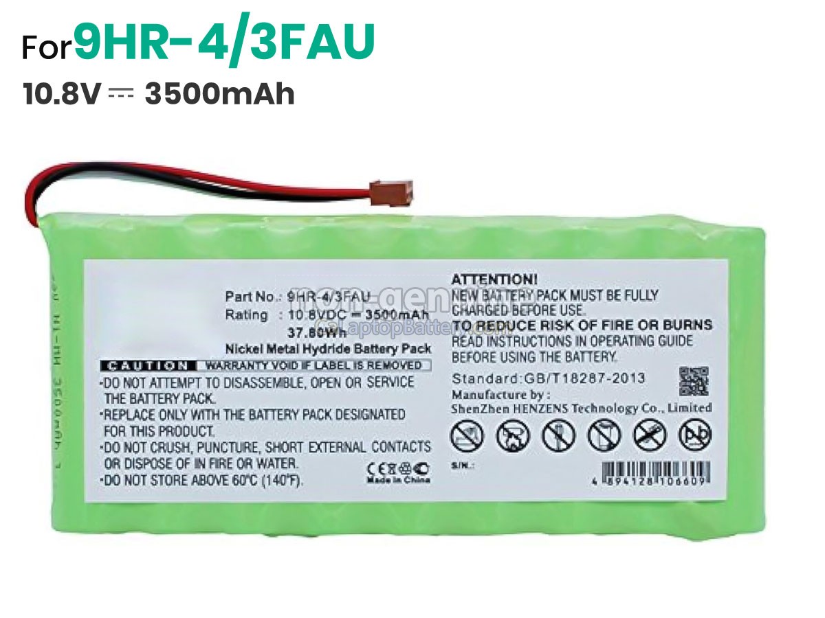 replacement Yokogawa 9HR-4/3FAU battery